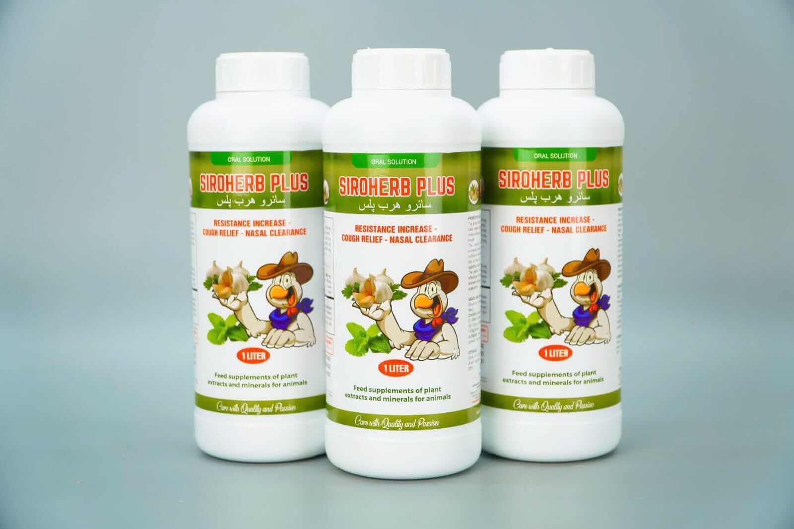Siroherb Plus Herbal Oral Solution for Poultry and Livestock